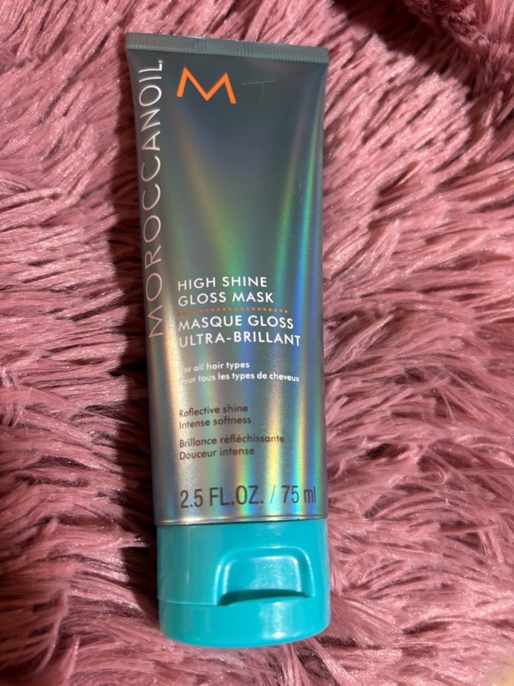 Moroccanoil Holographic Tube with Teal Cap